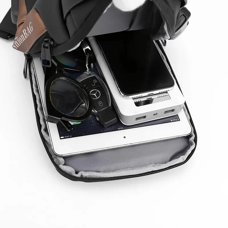 BAGXONE Anti Theft Secure X Sling Bag