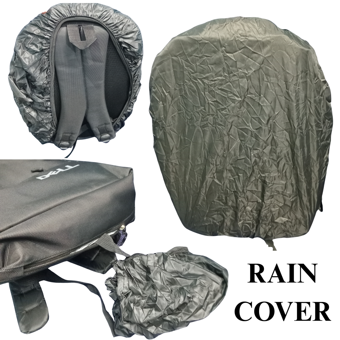 BAGXONE DELL 4-in-1 Premium Laptop Bag with Rain Cover – Stylish & Durable